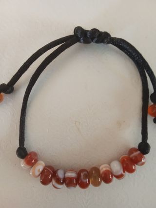 Pulseras Macramé Artesanales Piedras