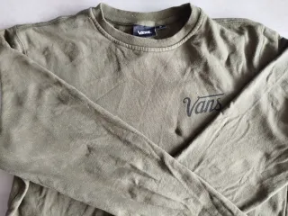 Sudadera Vans verde militar talla M