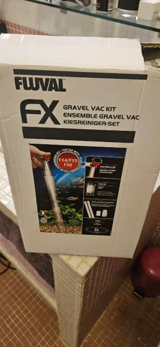 Filtro acuario Fluval FX4 + Sifón