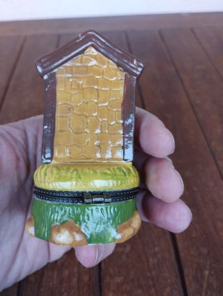 Presepe Portagioie Vintage Ceramica