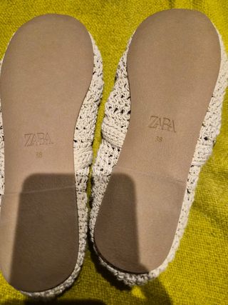 Manoletinas zara 38