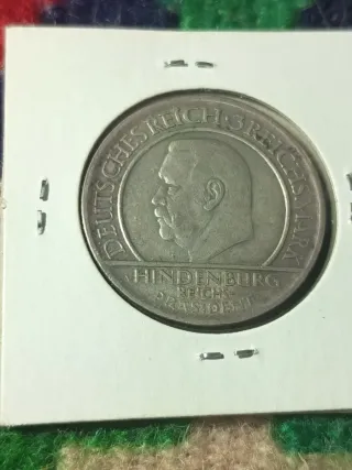 Moneda Alemania3 marcos 1929 G