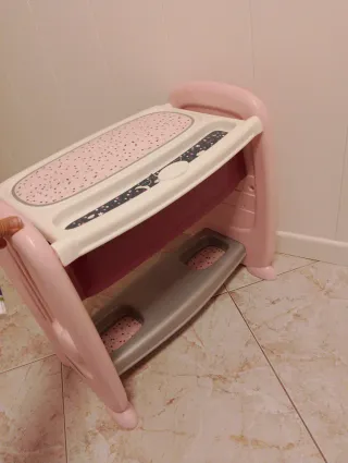 Bañera cambiador de bebes juguete