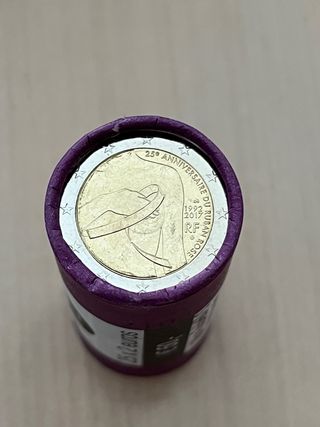 Moneda 2€ Francia 2017 Lazo Rosa conmemorativa SC