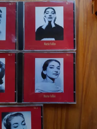 Lote 5 CDs María Callas Éxitos
