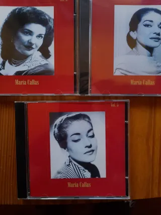 Lote 5 CDs María Callas Éxitos