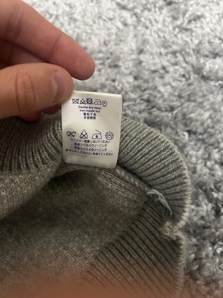 Maglione Grigio di lana