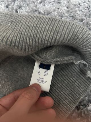 Maglione Grigio di lana