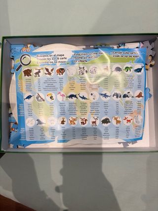 Puzzle Educa 150 piezas Mundo Animal