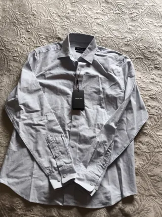 Camisa Massimo Dutti Azul