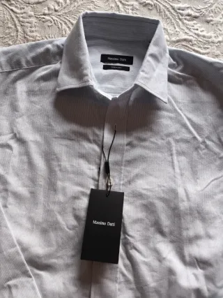 Camisa Massimo Dutti Azul