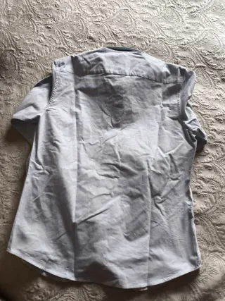 Camisa Massimo Dutti Azul