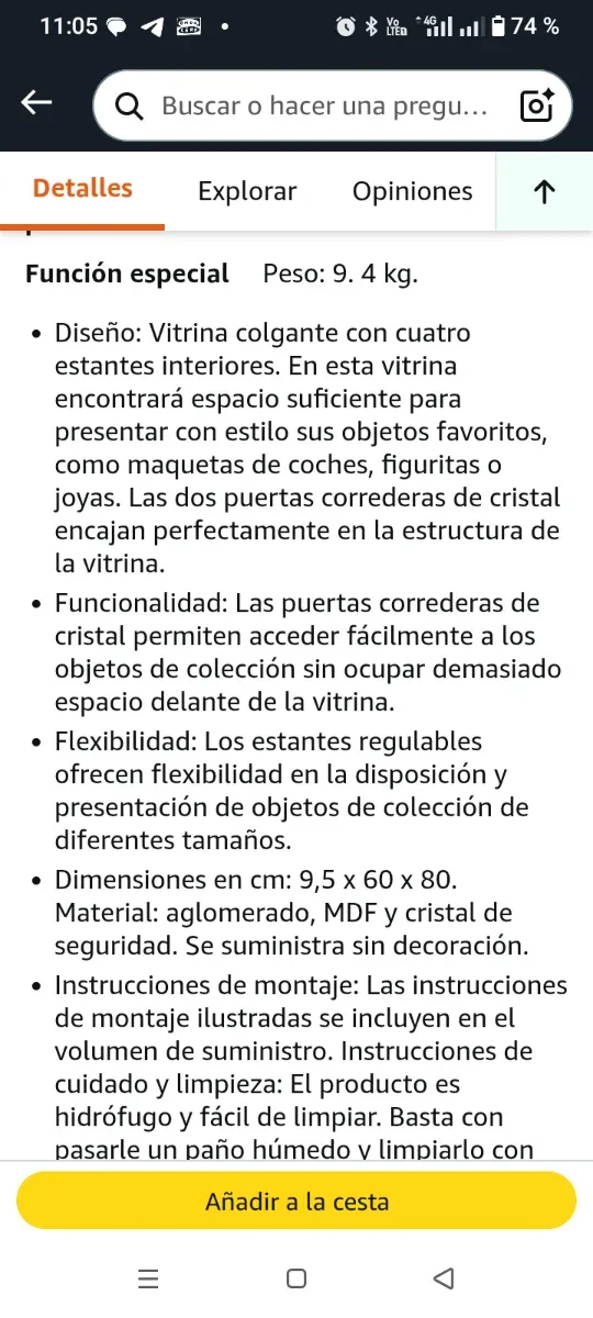 Vetrine da collezione con porte in vetro