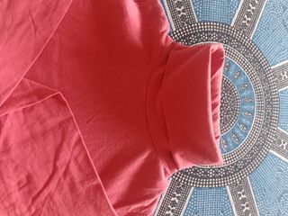 Jersey cuello alto rosa