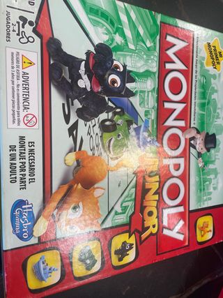 Monopoly Junior Juego de Mesa Hasbro