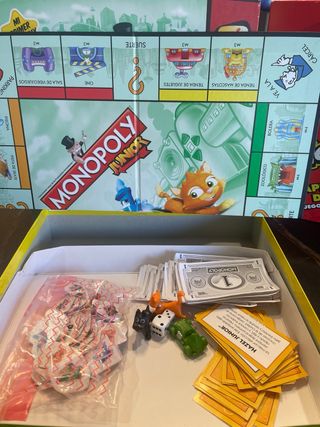 Monopoly Junior Juego de Mesa Hasbro