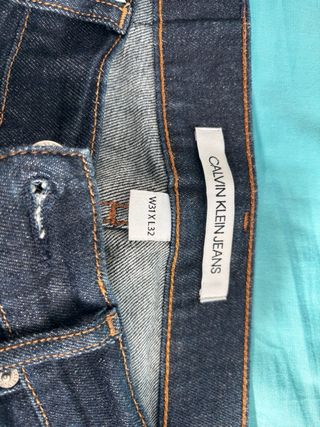 Pantalón Vaquero Calvin Klein Azul