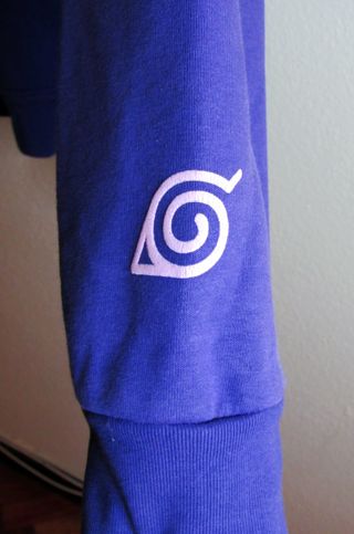 Sudadera Sasuke Uchiha Naruto Morada