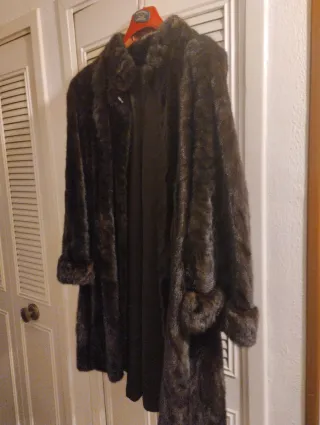 Chaquetón 3/4 tipo visón