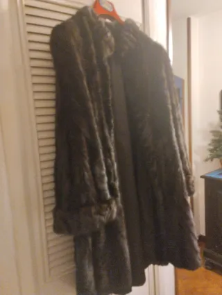 Chaquetón 3/4 tipo visón