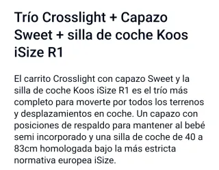 Trío Jane Crosslight