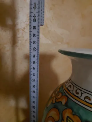 Vaso Ceramica Dipinto Mano