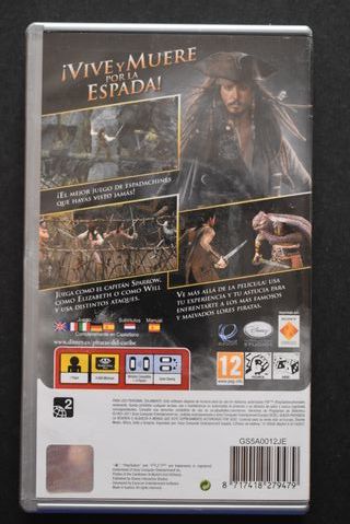 Videojuego PSP Piratas del Caribe: En el Fin del M