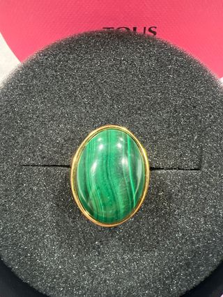 Anillo Tous Malaquita