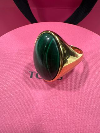 Anillo Tous Malaquita