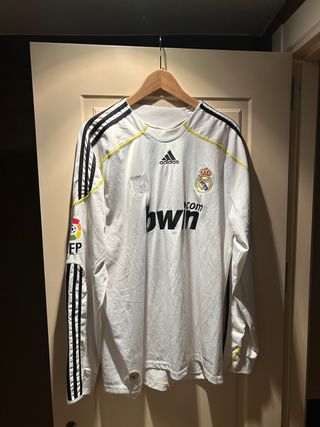 Camiseta Real Madrid Manga Larga 2009-10 Ronaldo