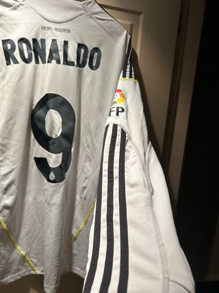 Camiseta Real Madrid Manga Larga 2009-10 Ronaldo
