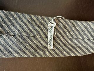 Corbata Emporio Armani Beige y Gris