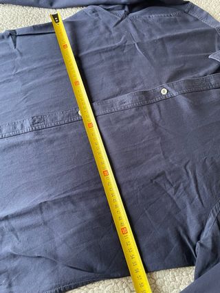 Camicia Uomo Mango Blu Taglia XXL