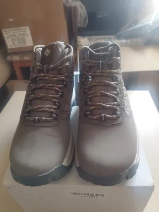 Botas Columbia Transverse Hike WP Wide Marrón/Gris