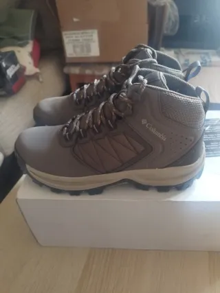 Botas Columbia Transverse Hike WP Wide Marrón/Gris