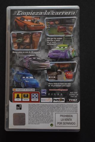 Videojuego PSP Cars Disney Pixar