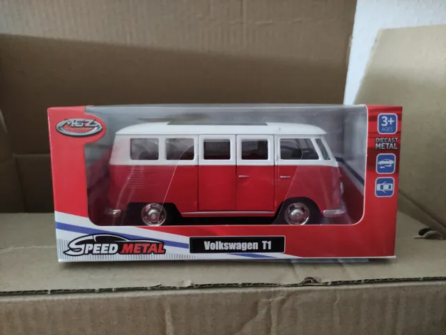 Miniatura Volkswagen T1 Speed Metal