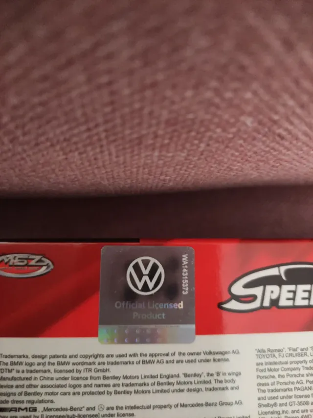 Miniatura Volkswagen T1 Speed Metal