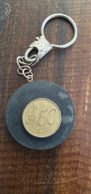 Llavero España 82 Cerámica