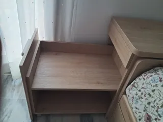 Cama nido+arcón de madera+3 cajones de almacenaje