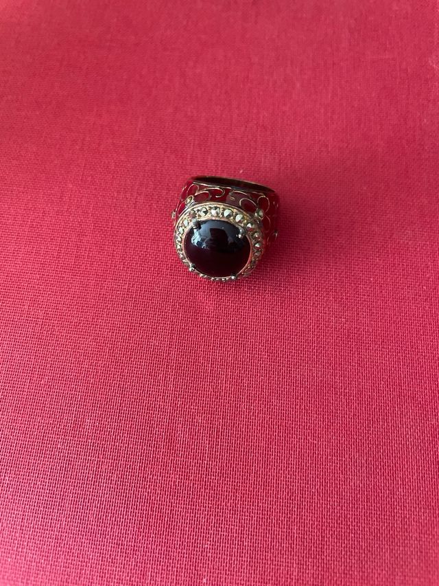 Sortija Yanes plata dorada sin estrenar