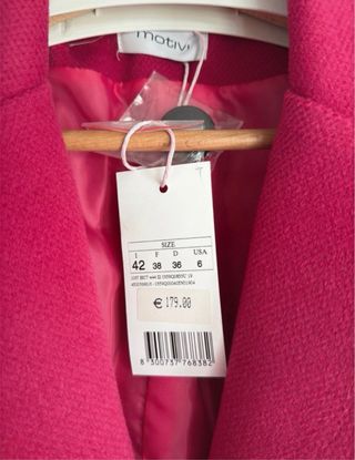 Cappotto Motivi Rosa