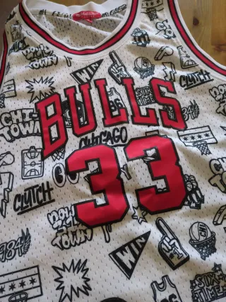 Camiseta Baloncesto Chicago Bulls 33 Talla M