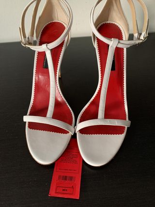 Sandalias Stiletto Carolina Herrera Talla 41