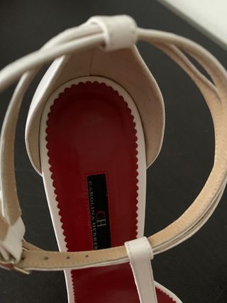Sandalias Stiletto Carolina Herrera Talla 41