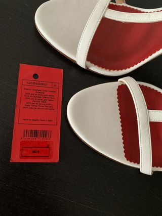 Sandalias Stiletto Carolina Herrera Talla 41