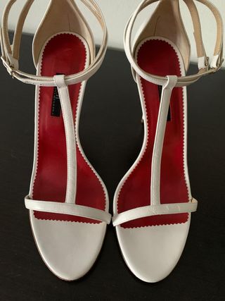 Sandalias Stiletto Carolina Herrera Talla 41