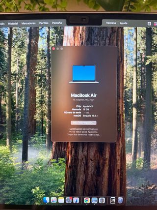 MacBook Air M3 13.6 Gris 16GB 512GB SSD