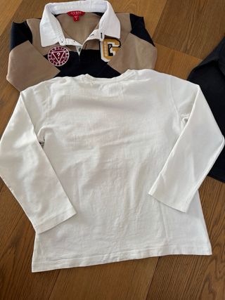 Set 3 maglie 7/8 anni Guess Pierre Cardin