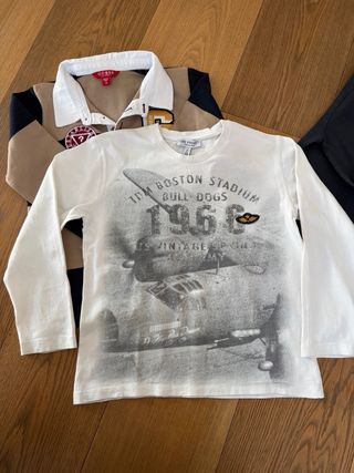 Set 3 maglie 7/8 anni Guess Pierre Cardin